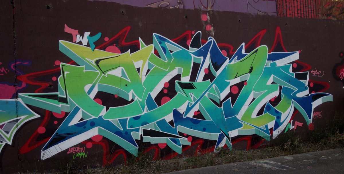 Street Art : Graffitis & Fresques Murales 38423 Saint Martin le Vinoux