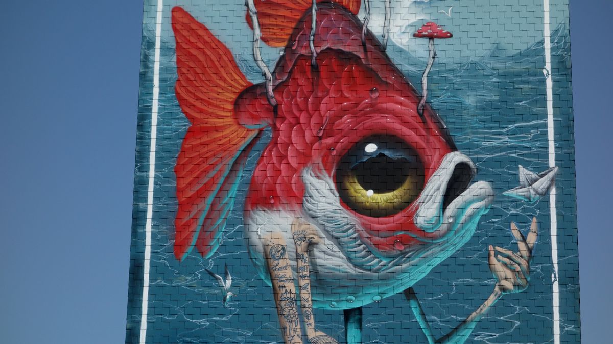 Street Art : Graffitis & Fresques Murales 38421 Saint Martin d'Heres