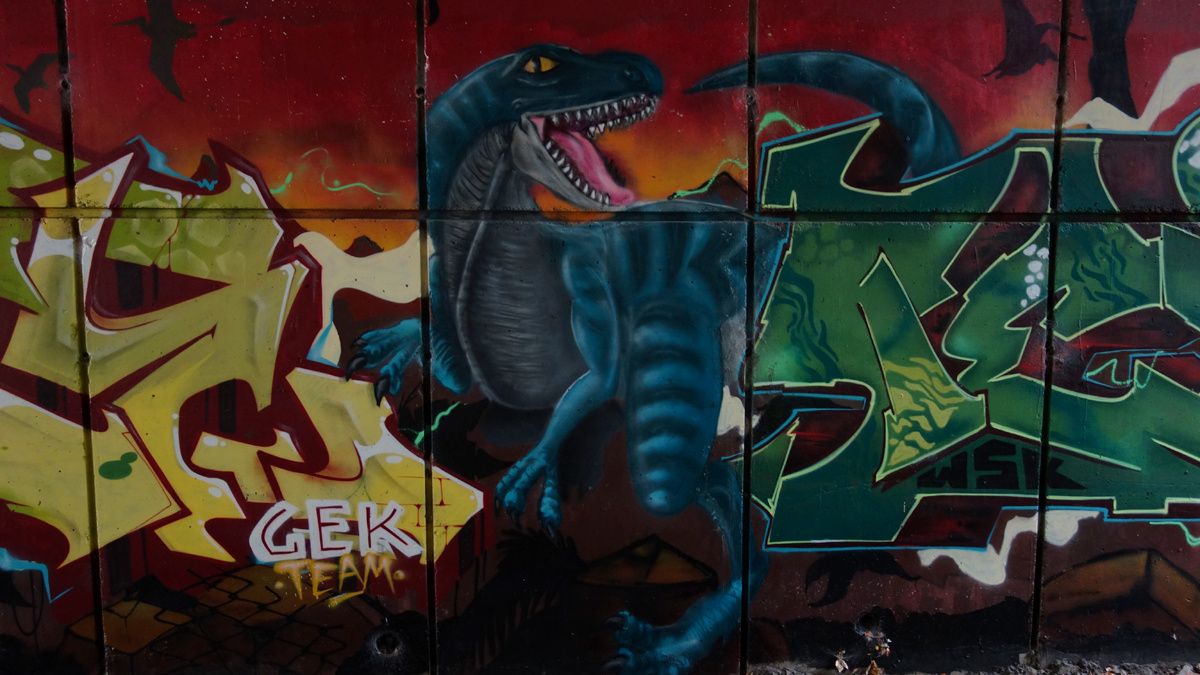 Street Art : Graffitis & Fresques Murales 42237 Saint Jean Bonnefonds