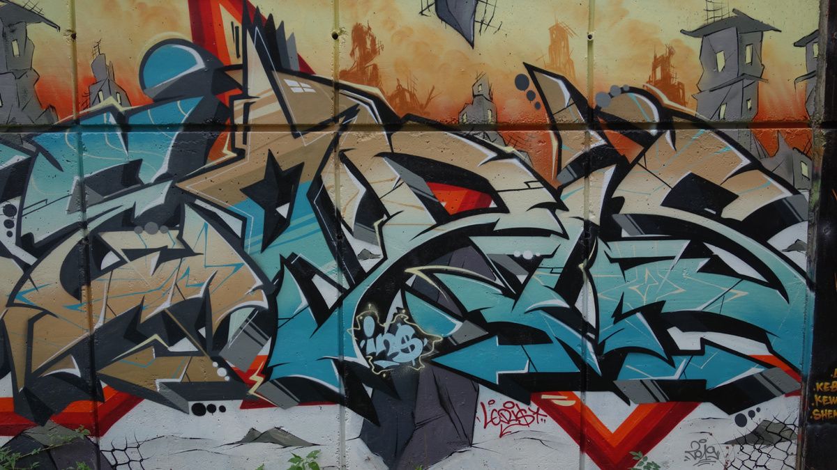 Street Art : Graffitis & Fresques Murales 42237 Saint Jean Bonnefonds