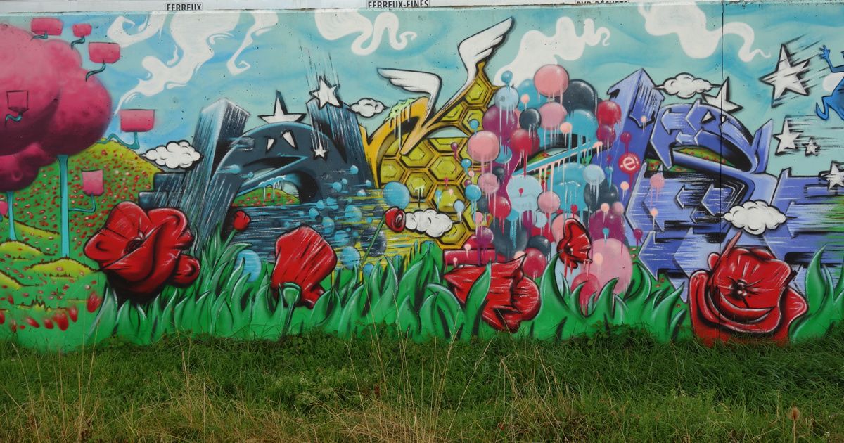 Street Art : Graffitis & Fresques Murales 42285 Saint Romain le Puy