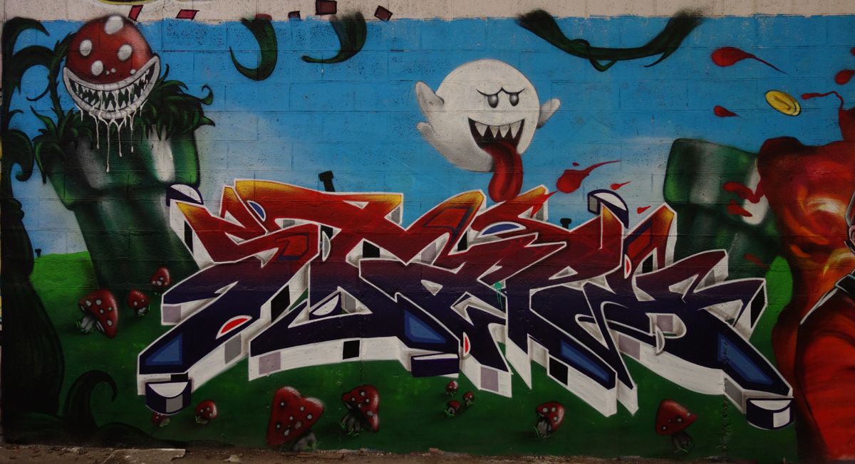 Street Art : Graffitis & Fresques Murales 42005 Andrezieux Boutheon