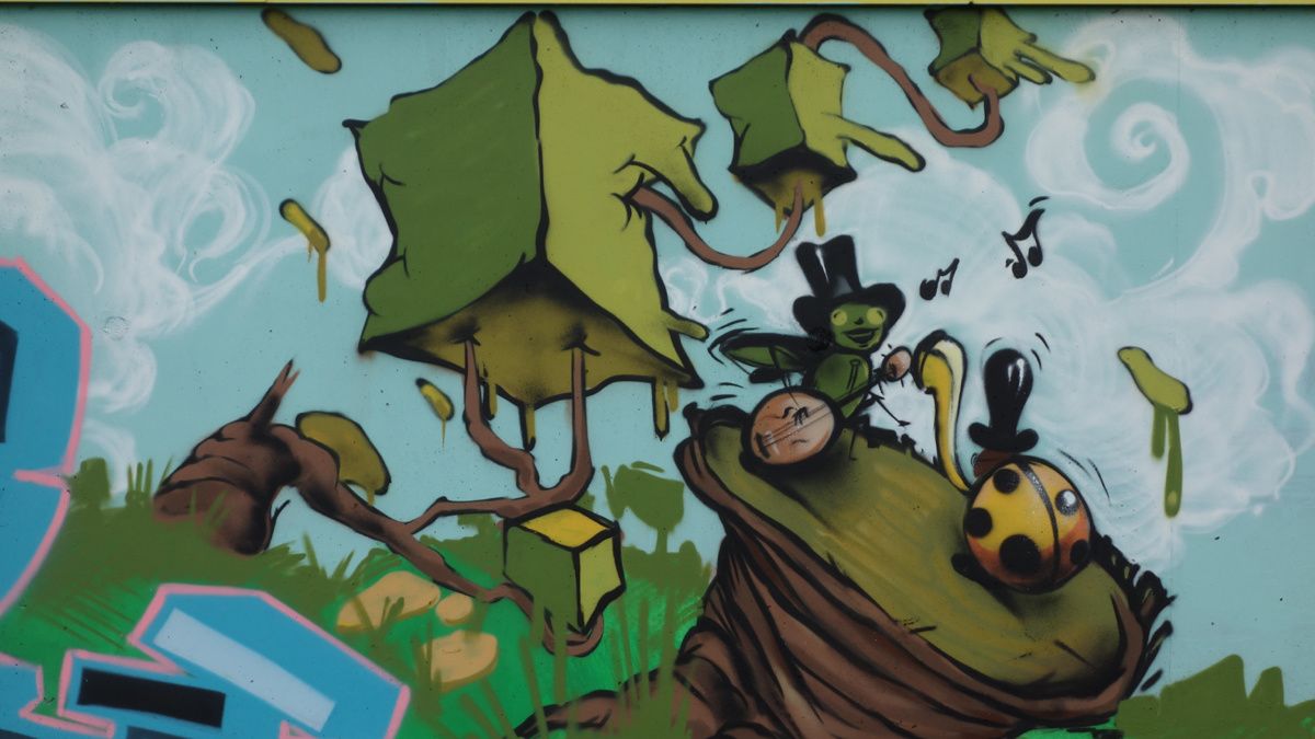 Street Art : Graffitis & Fresques Murales 42285 Saint Romain le Puy