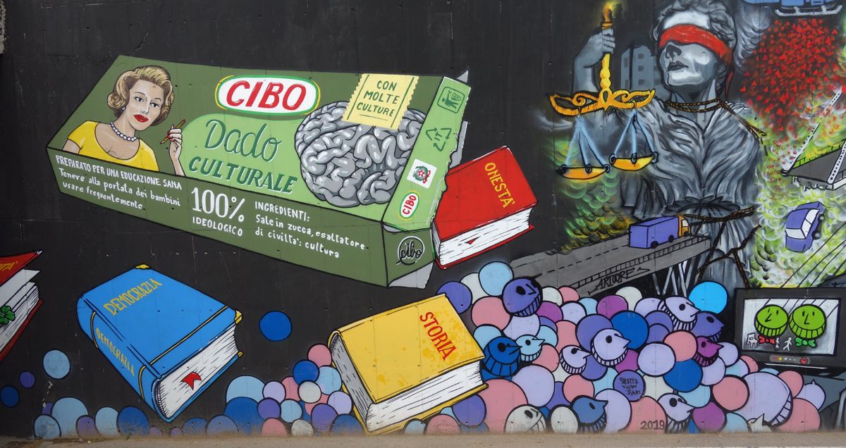 Street Art : Graffitis & Fresques Murales 25045 Castegnato ( Italy )