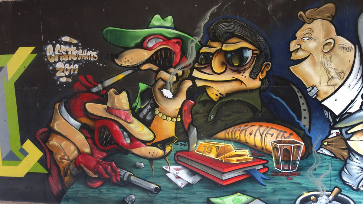 Street Art : Graffitis &amp; Fresques Murales 25045 Castegnato ( Italy )