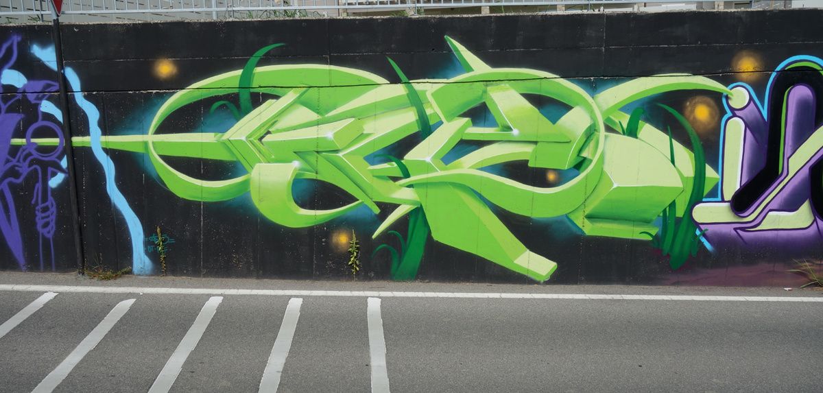 Street Art : Graffitis & Fresques Murales 25045 Castegnato ( Italy )