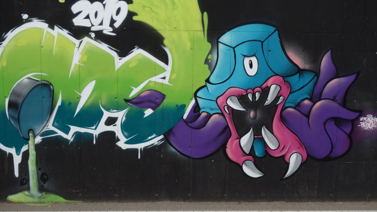 Street Art : Graffitis & Fresques Murales 25045 Castegnato ( Italy )