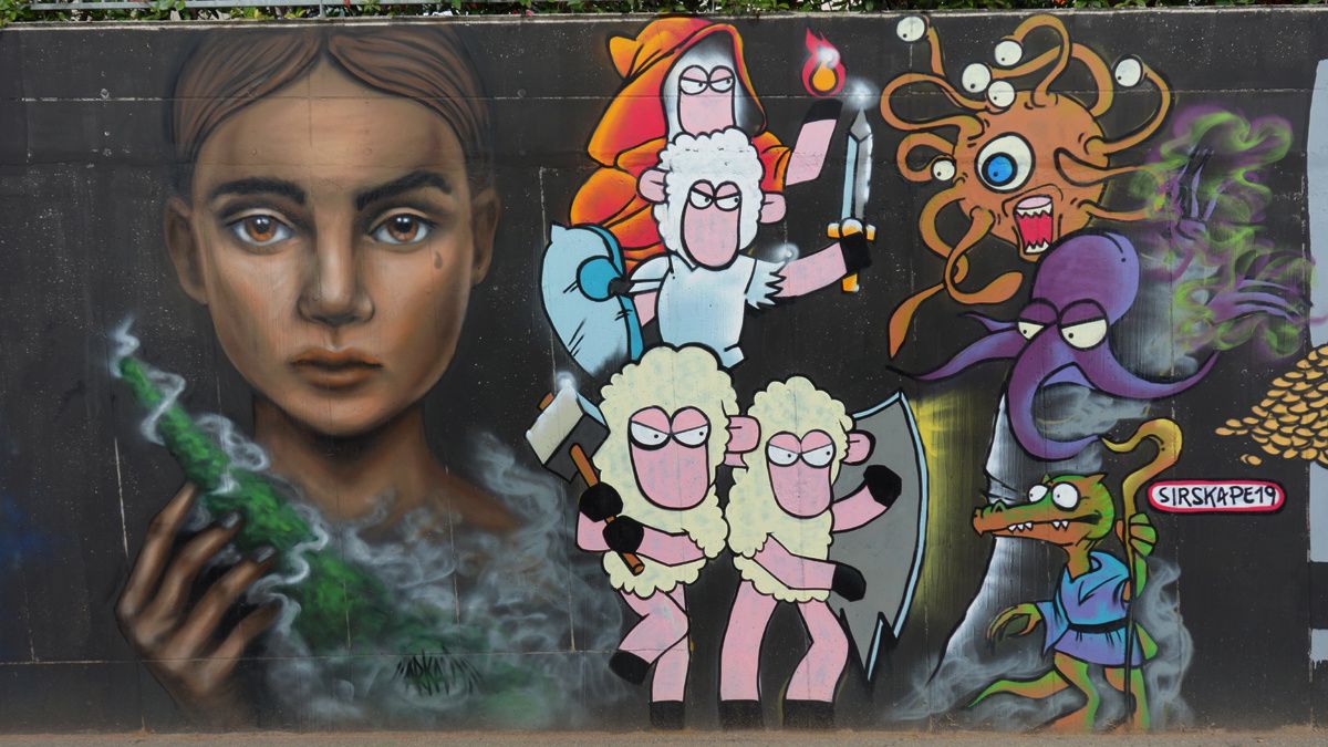 Street Art : Graffitis & Fresques Murales 25045 Castegnato ( Italy )