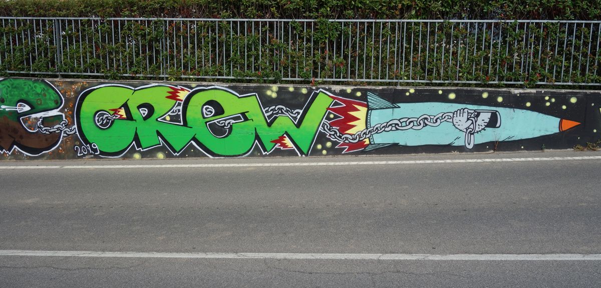 Street Art : Graffitis & Fresques Murales 25045 Castegnato ( Italy )