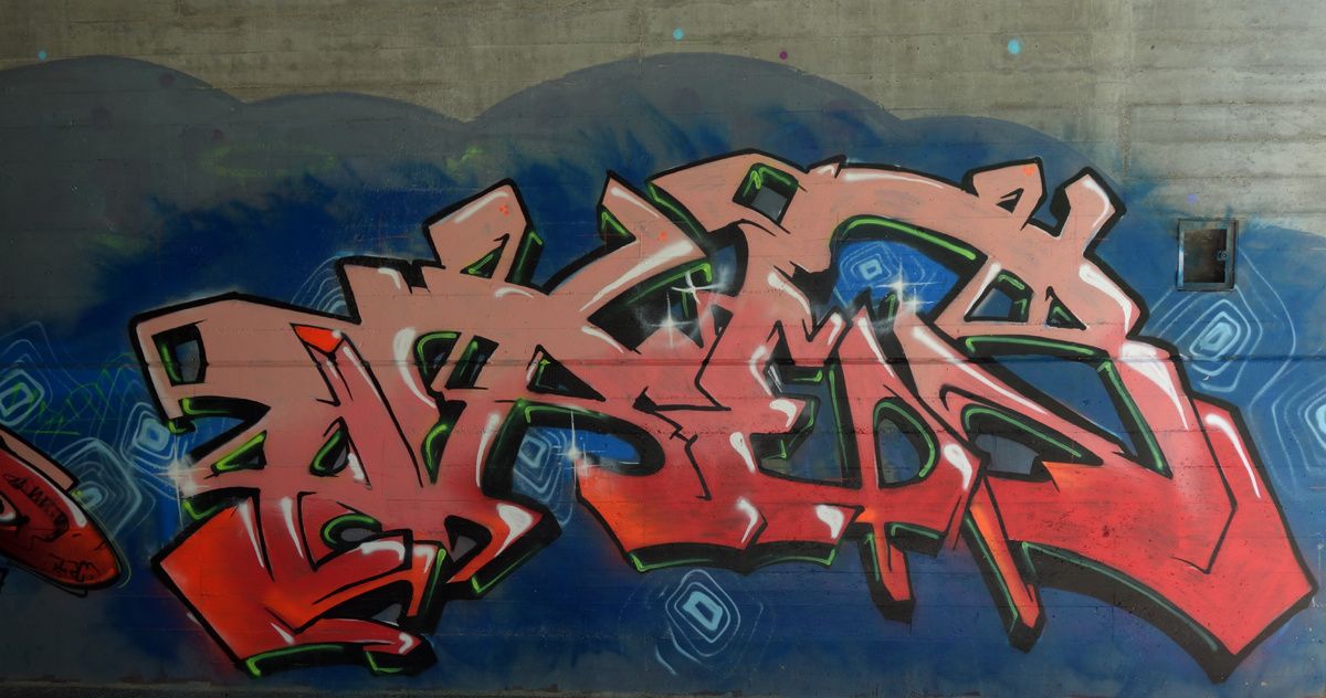 Street Art : Graffitis & Fresques Murales 6802 Rivera (Tessin Suisse)