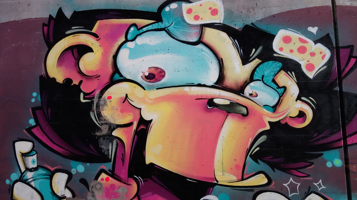 Street Art : Graffitis & Fresques Murales 6802 Rivera (Tessin Suisse)