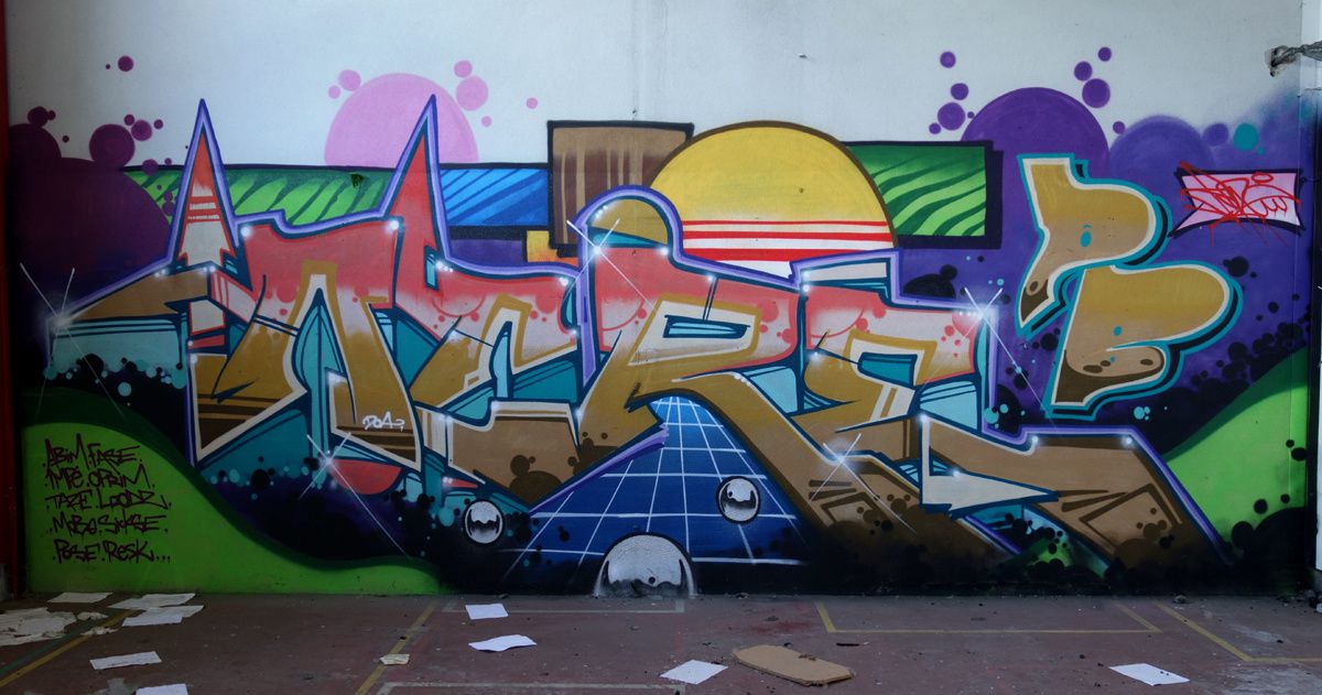 Street Art : Graffitis &amp; Fresques Murales 74264 Scionzier