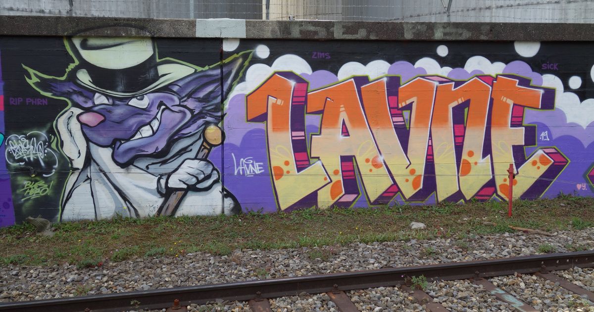 Street Art : Graffitis & Fresques Murales 1214 Vernier ( Suisse )