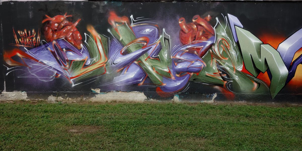 Street Art : Graffitis & Fresques Murales 20089 Rozzano ( Italy )
