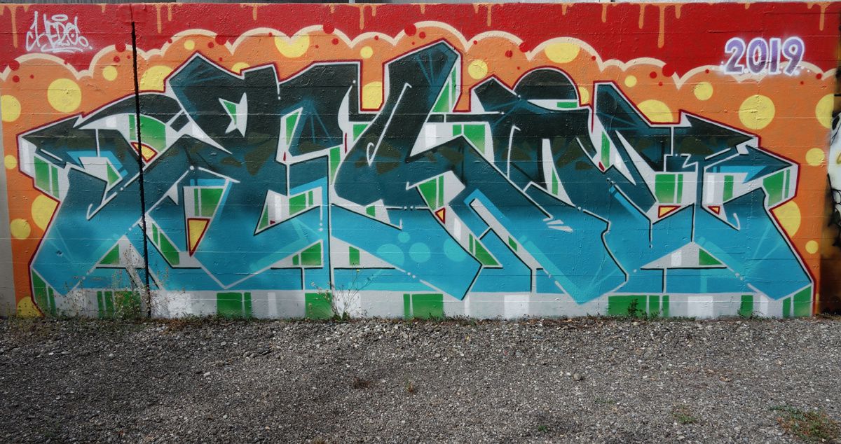 Street Art : Graffitis & Fresques Murales 1214 Vernier ( Suisse )