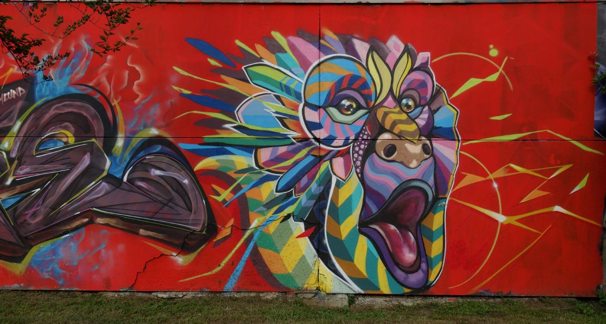 Street Art : Graffitis & Fresques Murales 20089 Rozzano ( Italy )