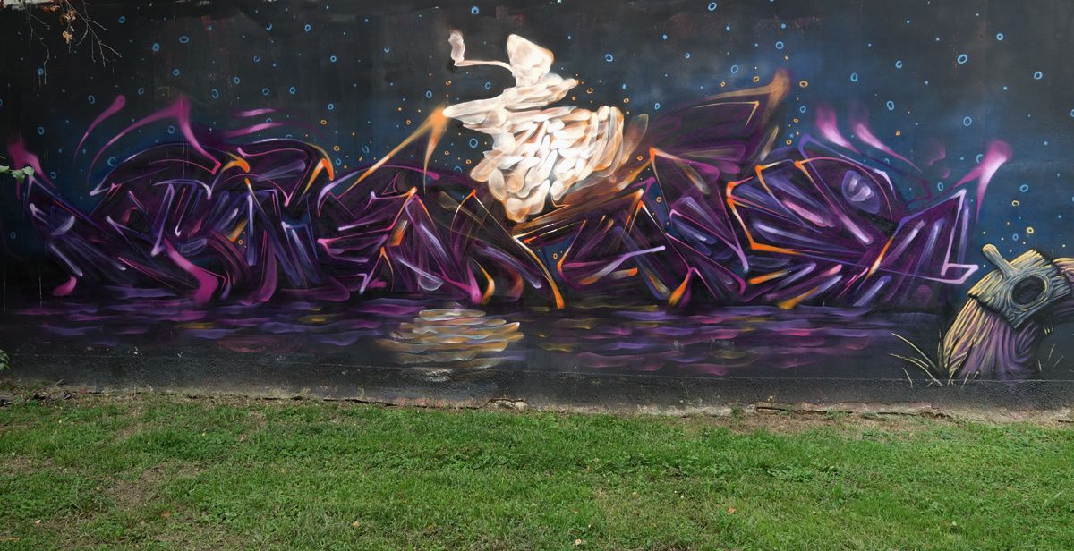 Street Art : Graffitis & Fresques Murales 20089 Rozzano ( Italy )