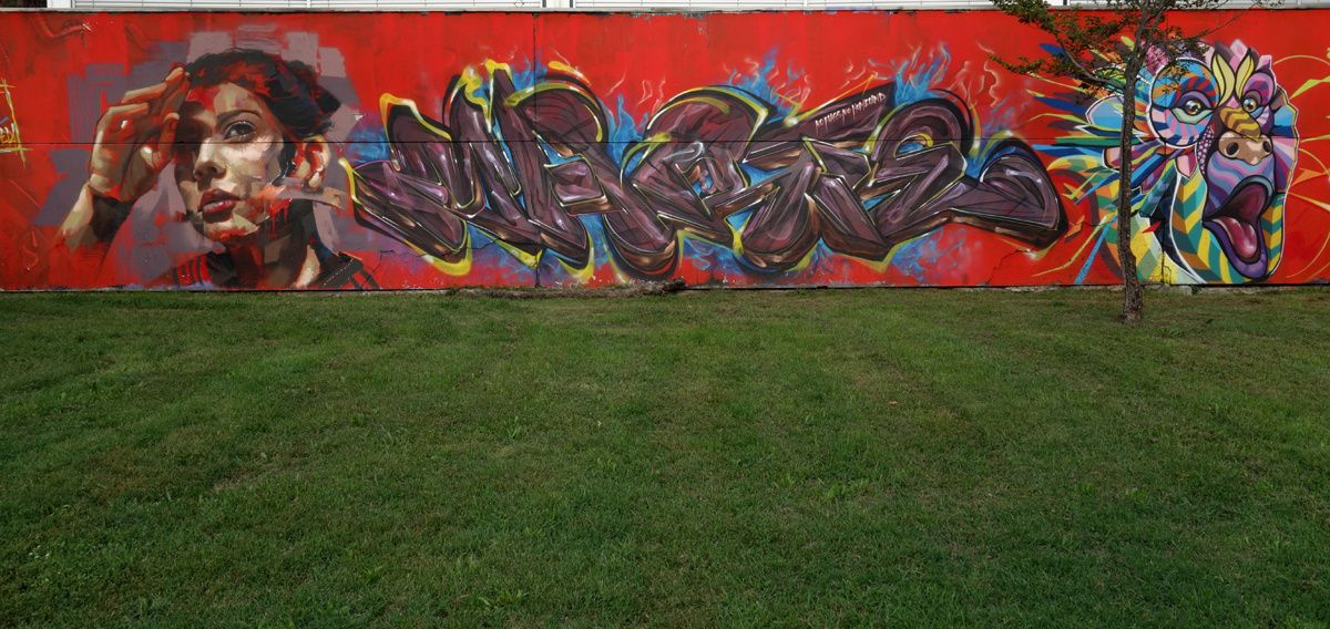 Street Art : Graffitis & Fresques Murales 20089 Rozzano ( Italy )