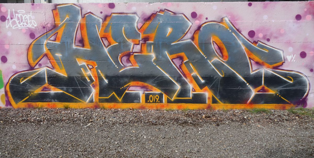 Street Art : Graffitis & Fresques Murales 1214 Vernier ( Suisse )