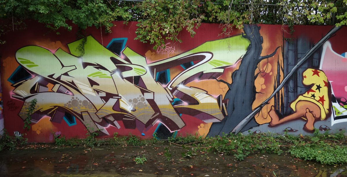 Street Art : Graffitis & Fresques Murales 1217 Meyrin (Suisse)