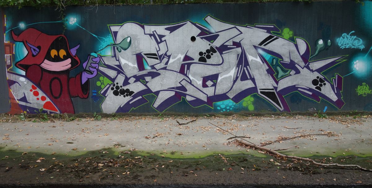 Street Art : Graffitis & Fresques Murales 1217 Meyrin (Suisse)