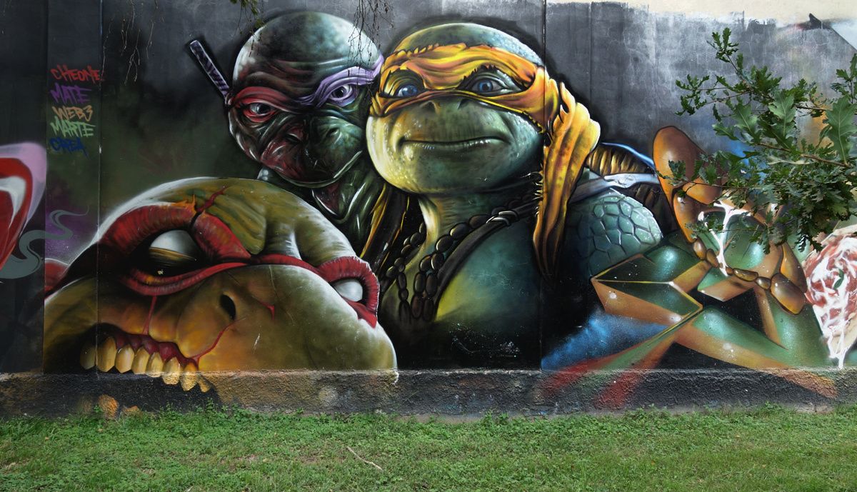 Street Art : Graffitis & Fresques Murales 20089 Rozzano ( Italy )