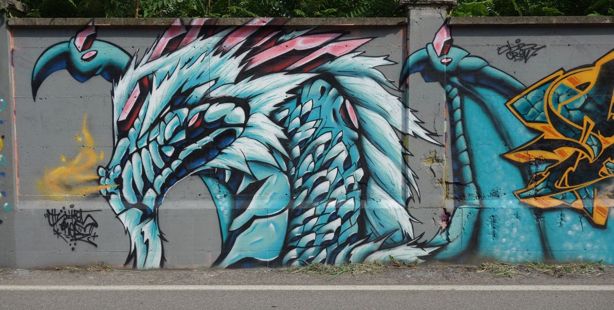 Street Art : Graffitis & Fresques Murales 20157 Milano ( Italy )