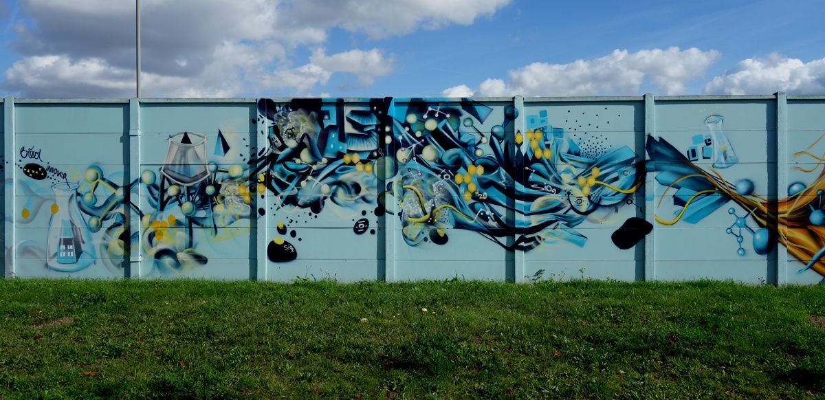 Street Art : Graffitis & Fresques Murales 93001 Aubervilliers