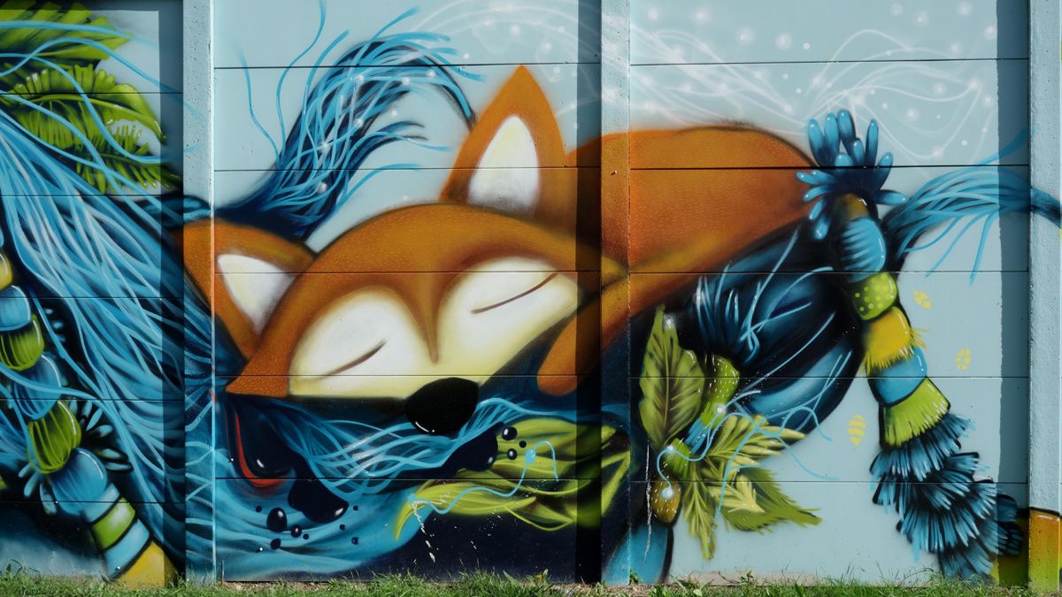 Street Art : Graffitis & Fresques Murales 93001 Aubervilliers