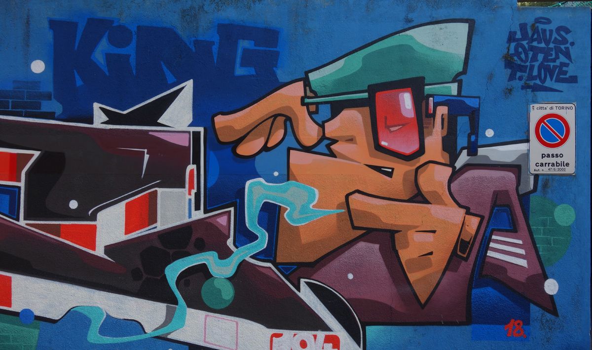Street Art : Graffitis & Fresques Murales 10154 Turino ( Italy )