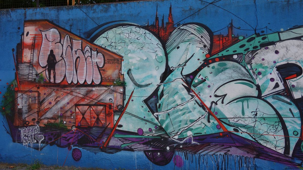 Street Art : Graffitis &amp; Fresques Murales 10154 Turino ( Italy )