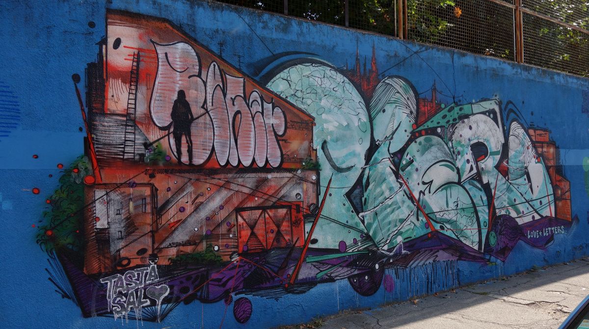 Street Art : Graffitis & Fresques Murales 10154 Turino ( Italy )