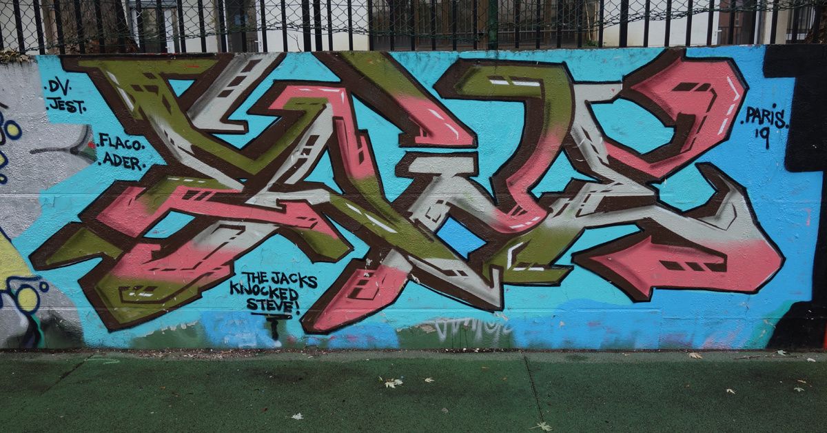 Street Art : Graffitis & Fresques Murales 75020 Paris