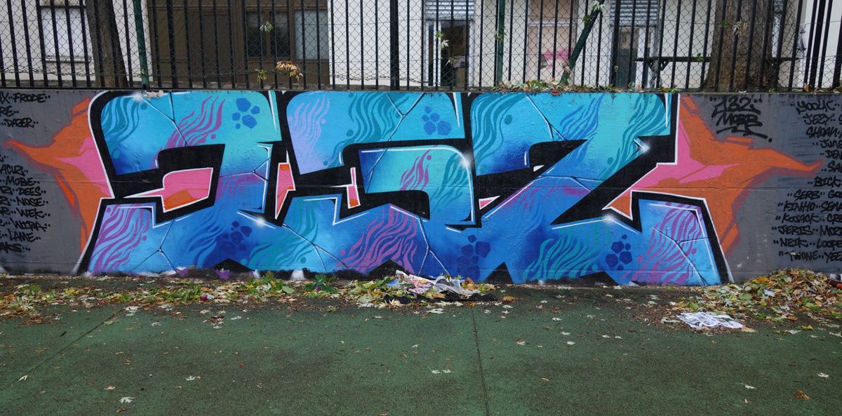 Street Art : Graffitis & Fresques Murales 75020 Paris