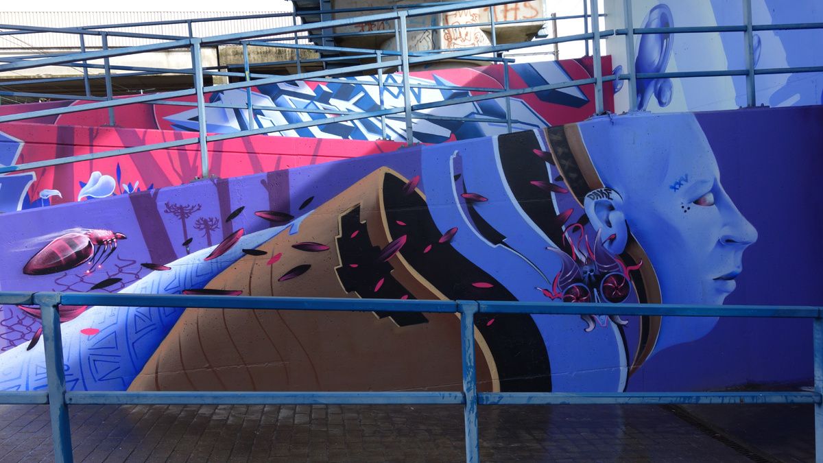 Street Art : Graffitis & Fresques Murales 1090 Forest (Belgique)