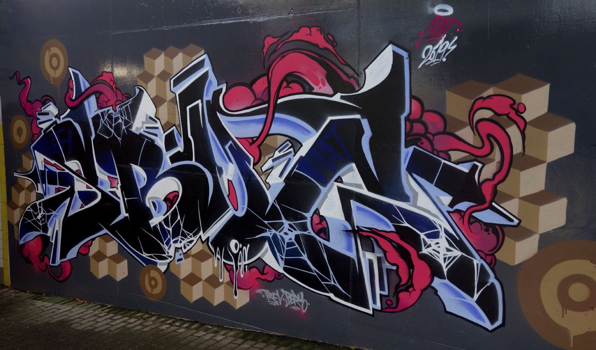 Street Art : Graffitis & Fresques Murales 1090 Forest (Belgique)