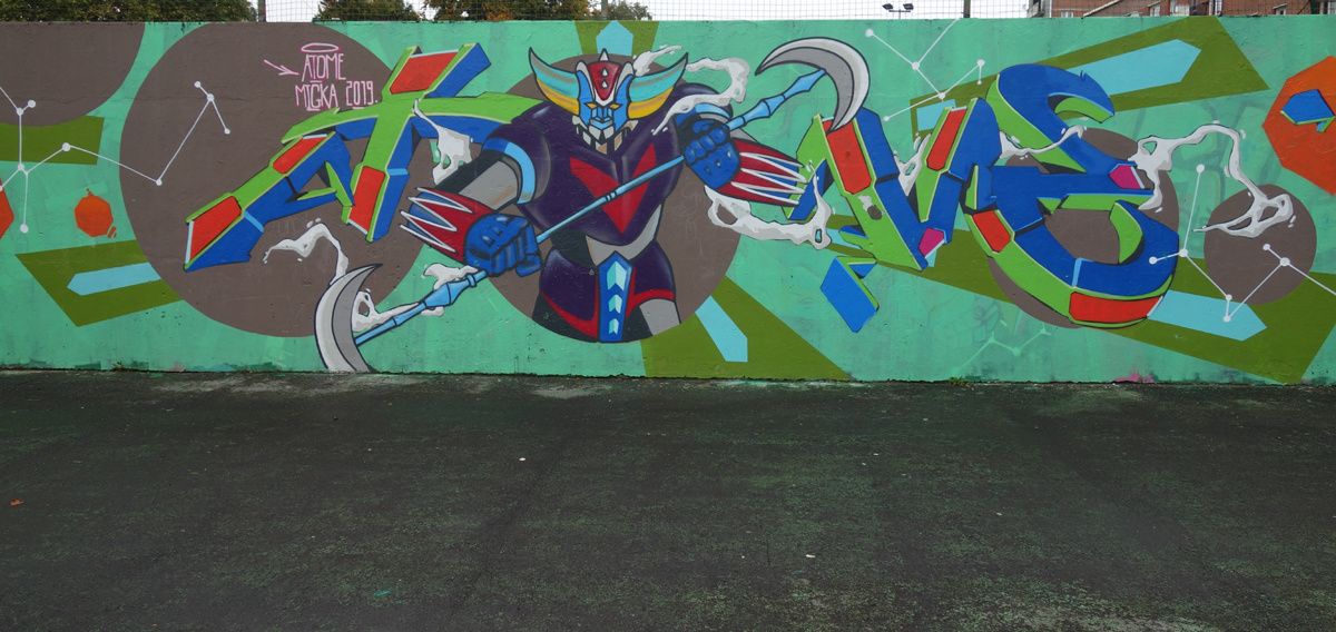 Street Art : Graffitis & Fresques Murales 59000 Lille