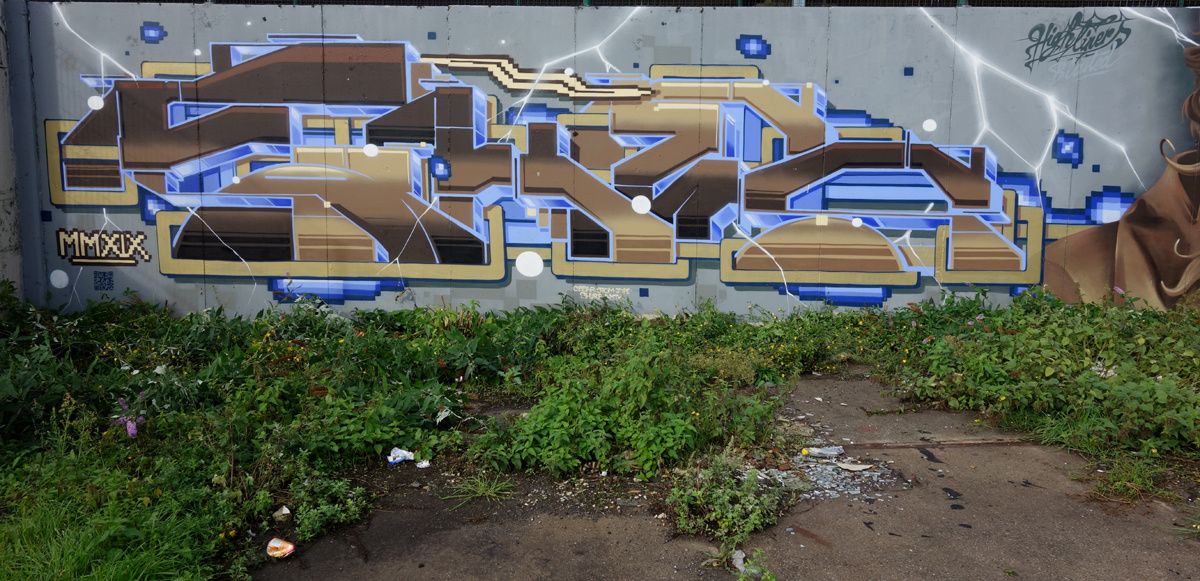 Street Art : Graffitis & Fresques Murales 1090 Forest (Belgique)