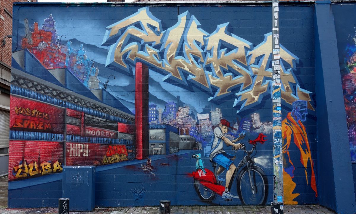 Street Art : Graffitis & Fresques Murales 59000 Lille