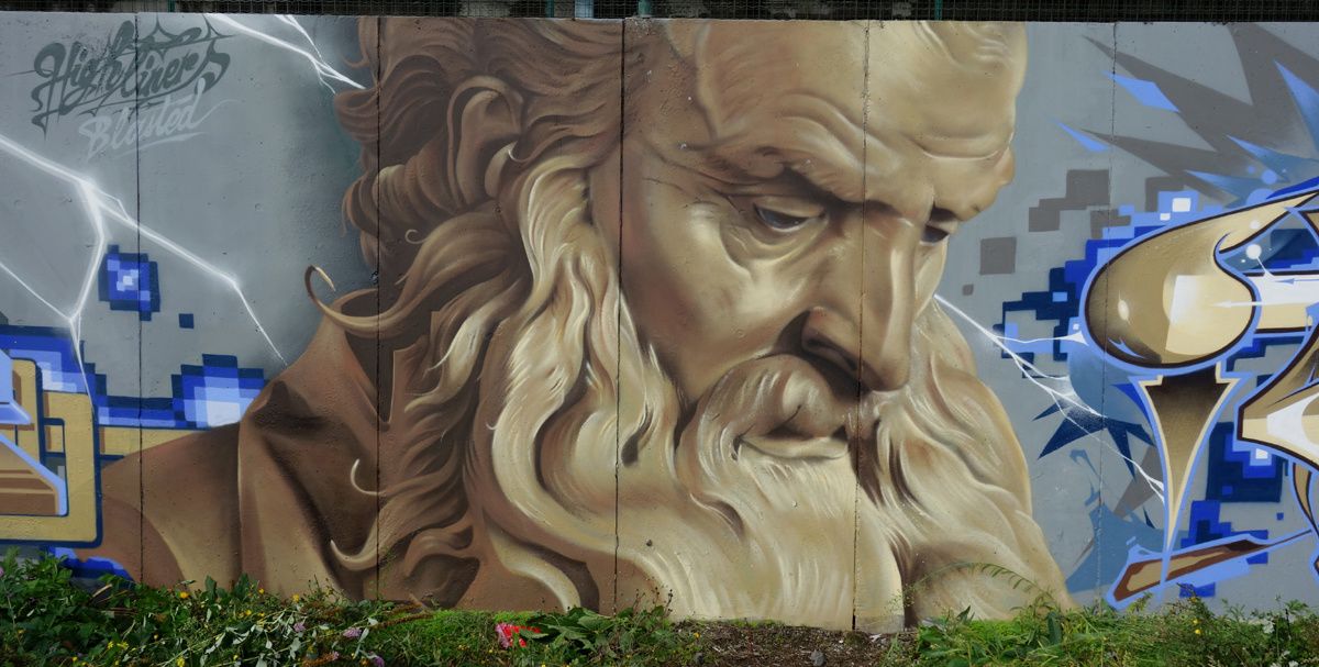 Street Art : Graffitis & Fresques Murales 1090 Forest (Belgique)