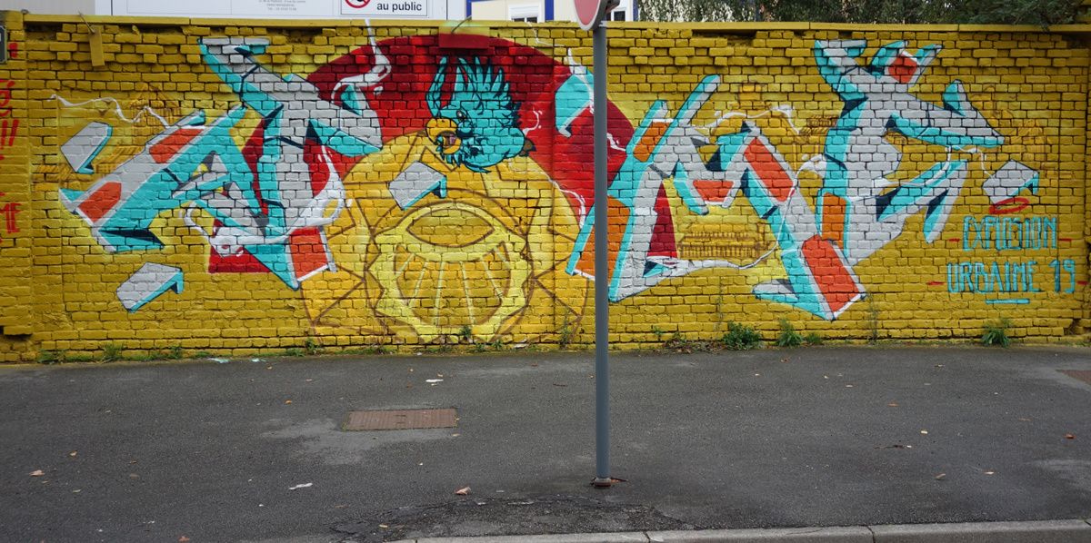 Street Art : Graffitis & Fresques Murales 59000 Lille