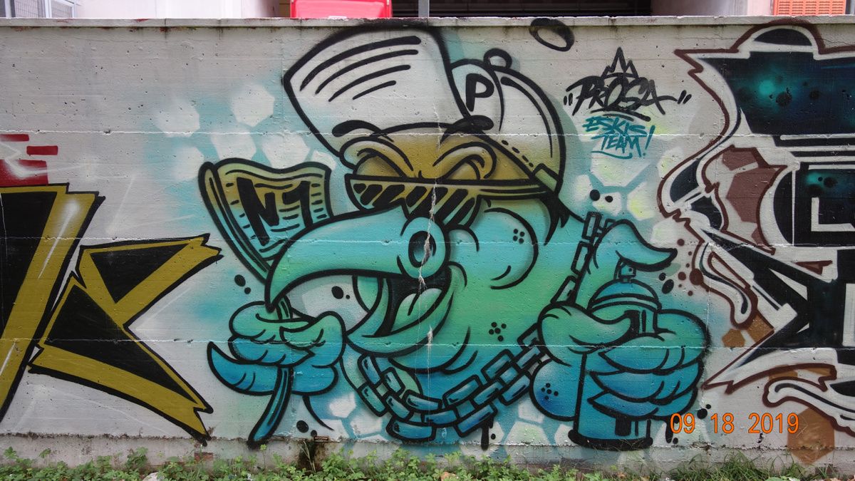 Street Art : Graffitis & Fresques Murales 20090 Cesano Boscone (Italy)