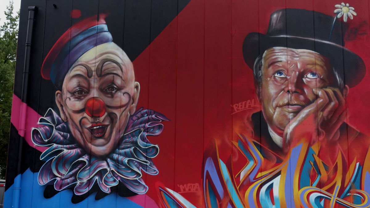 Street Art : Graffitis &amp; Fresques Murales 9300 Aalst ( Belgique )