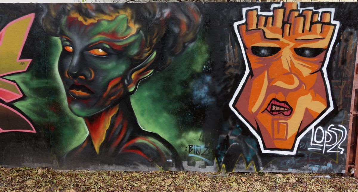 Street Art : Graffitis & Fresques Murales 1033 Budapest ( Hongrie )