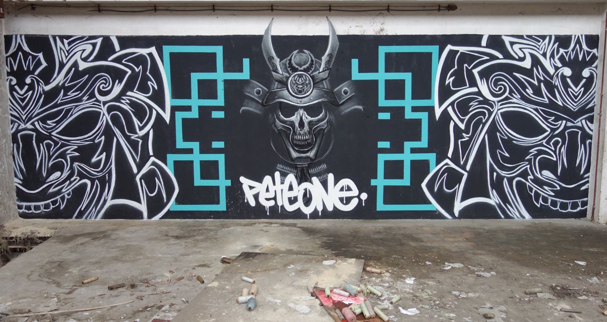 Street Art : Graffitis & Fresques Murales 8570 Anzegem ( Belgique )