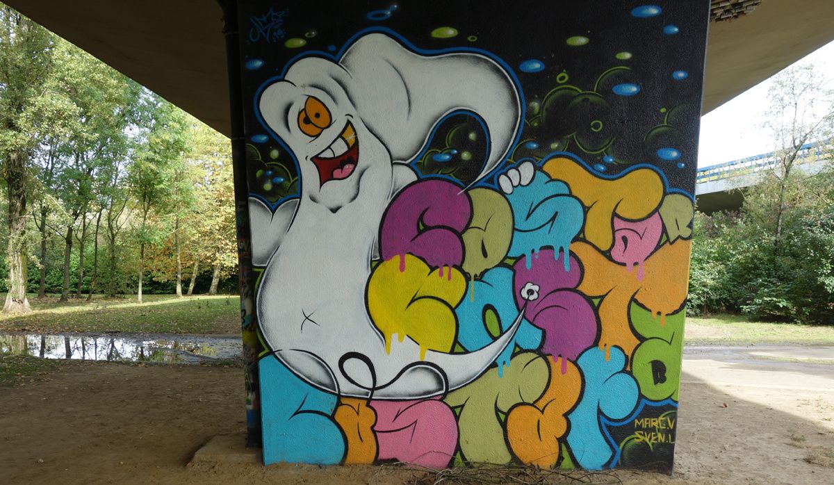 Street Art : Graffitis & Fresques Murales 1070 Anderlecht ( Belgique )