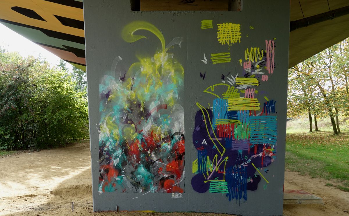 Street Art : Graffitis & Fresques Murales 1070 Anderlecht ( Belgique )