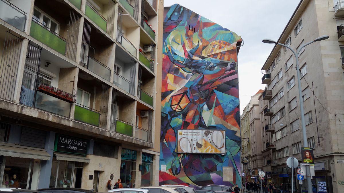 Street Art : Graffitis & Fresques Murales 1072 Budapest ( Hongrie )