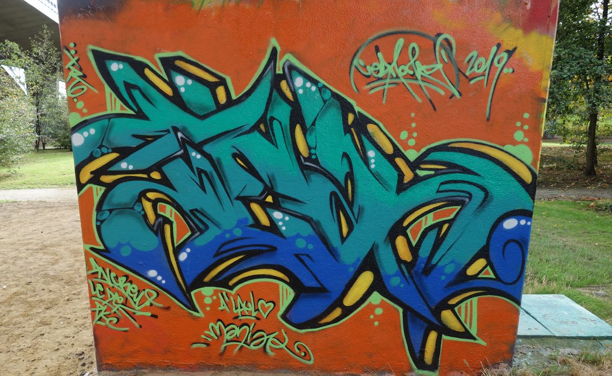 Street Art : Graffitis & Fresques Murales 1070 Anderlecht ( Belgique )