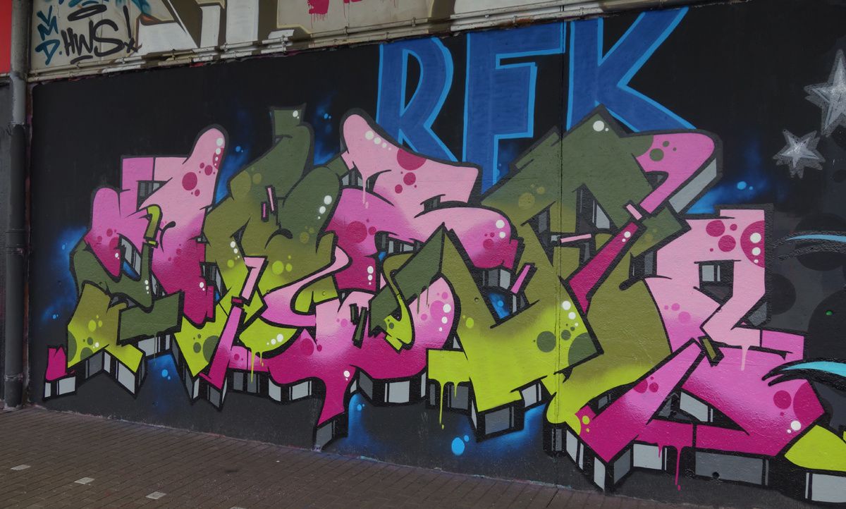 Street Art : Graffitis &amp; Fresques Murales 2110 Wijnegem ( Belgique )